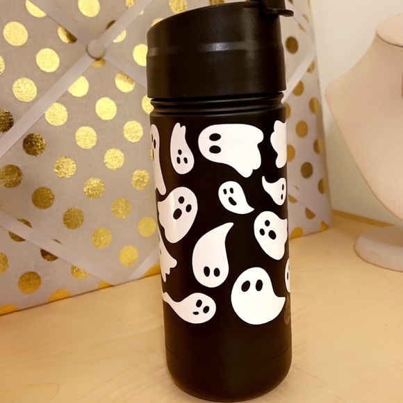 Hand Crafted Other - DolledUp Home- 18oz Spooky Season Ghost Coffee Tumbler- Halloween- To Go Cup